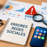 errores en redes sociales empresas