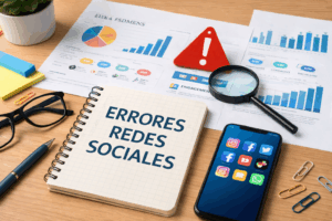errores en redes sociales empresas