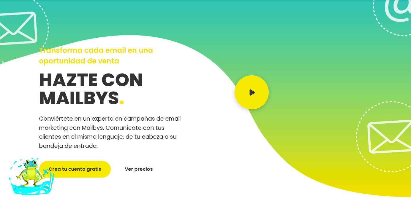 Página principal de Mailbys