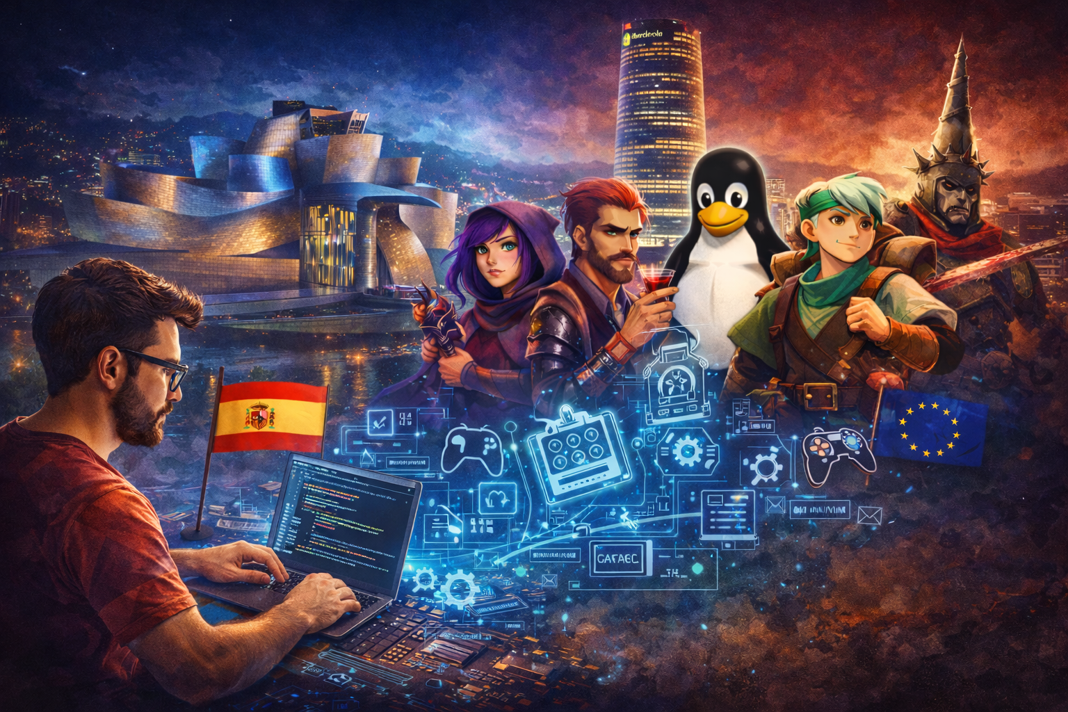 videojuegos-para-linux-en-espana