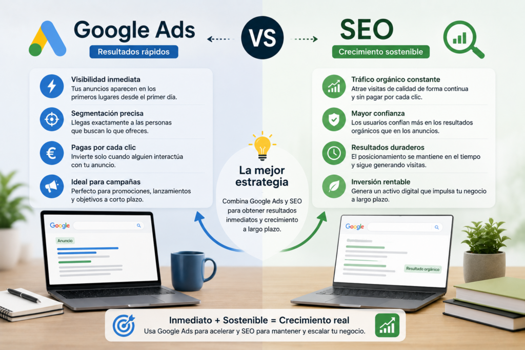Google Ads vs SEO