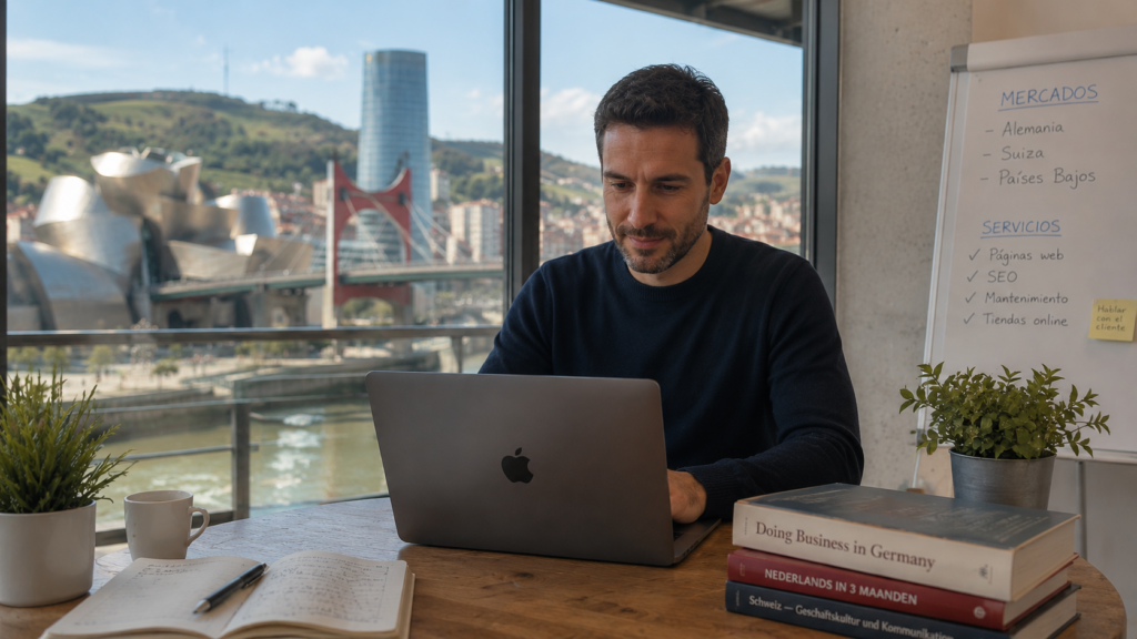 Ingresos internacionales desde Bilbao mediante relaciones comerciales con empresas europeas